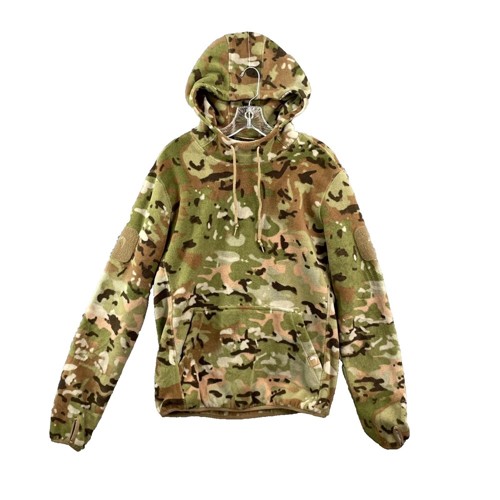 Viper Tactical Thermal Fleece Hoodie Mens Medium Green V-Cam Camouflage Military